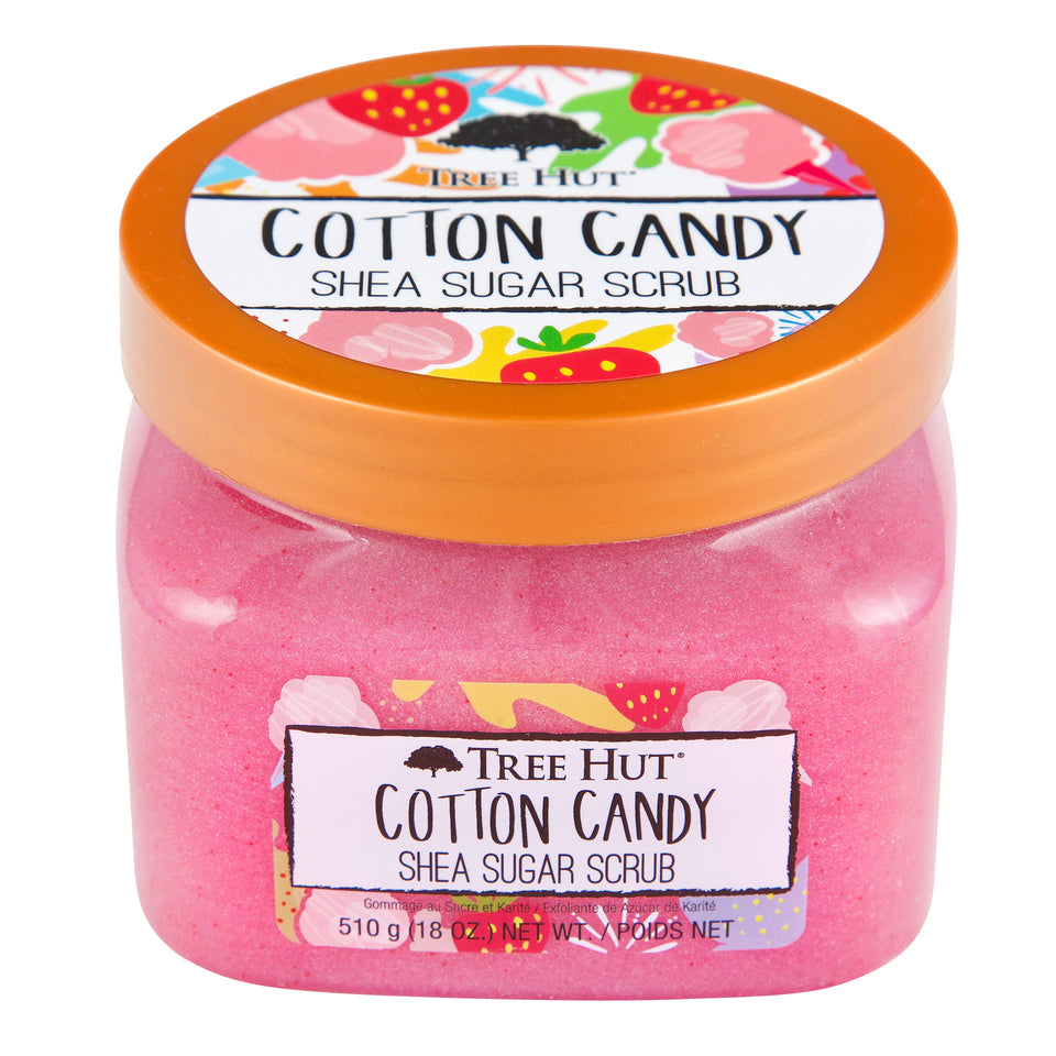 Цукровий скраб для тіла Cotton Candy Tree Hut