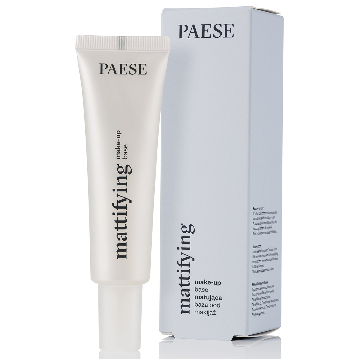 Матуюча база під макіяж Paese Mattifying make-up base