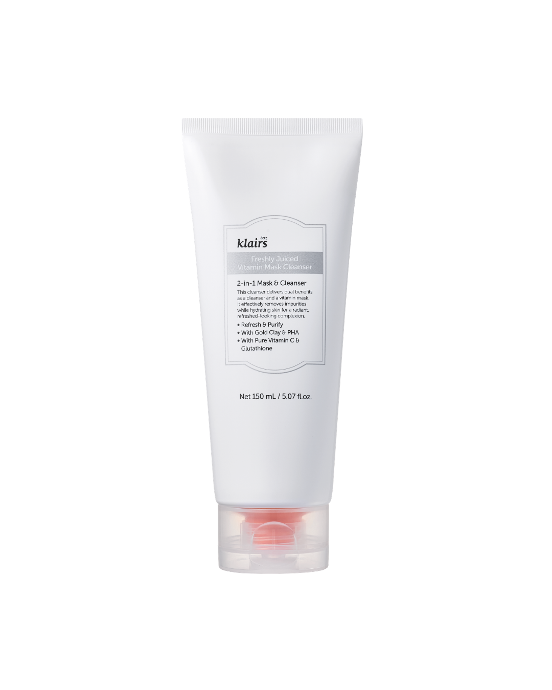 Очищуюча маска з вітаміном С DEAR, KLAIRS Freshly Juiced Vitamin Mask Cleanser