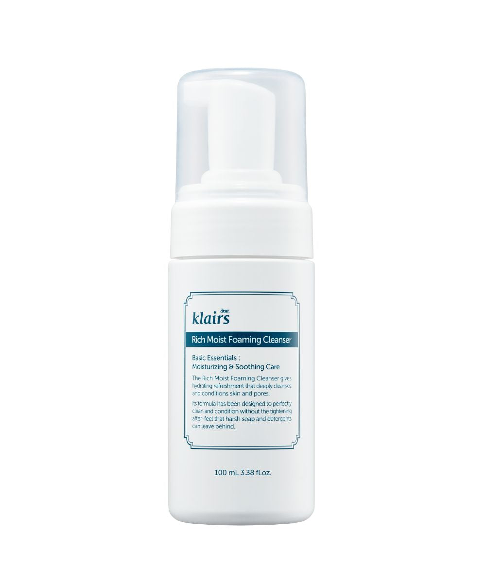 Пінка для вмивання DEAR, KLAIRS Rich Moist Foaming Cleanser