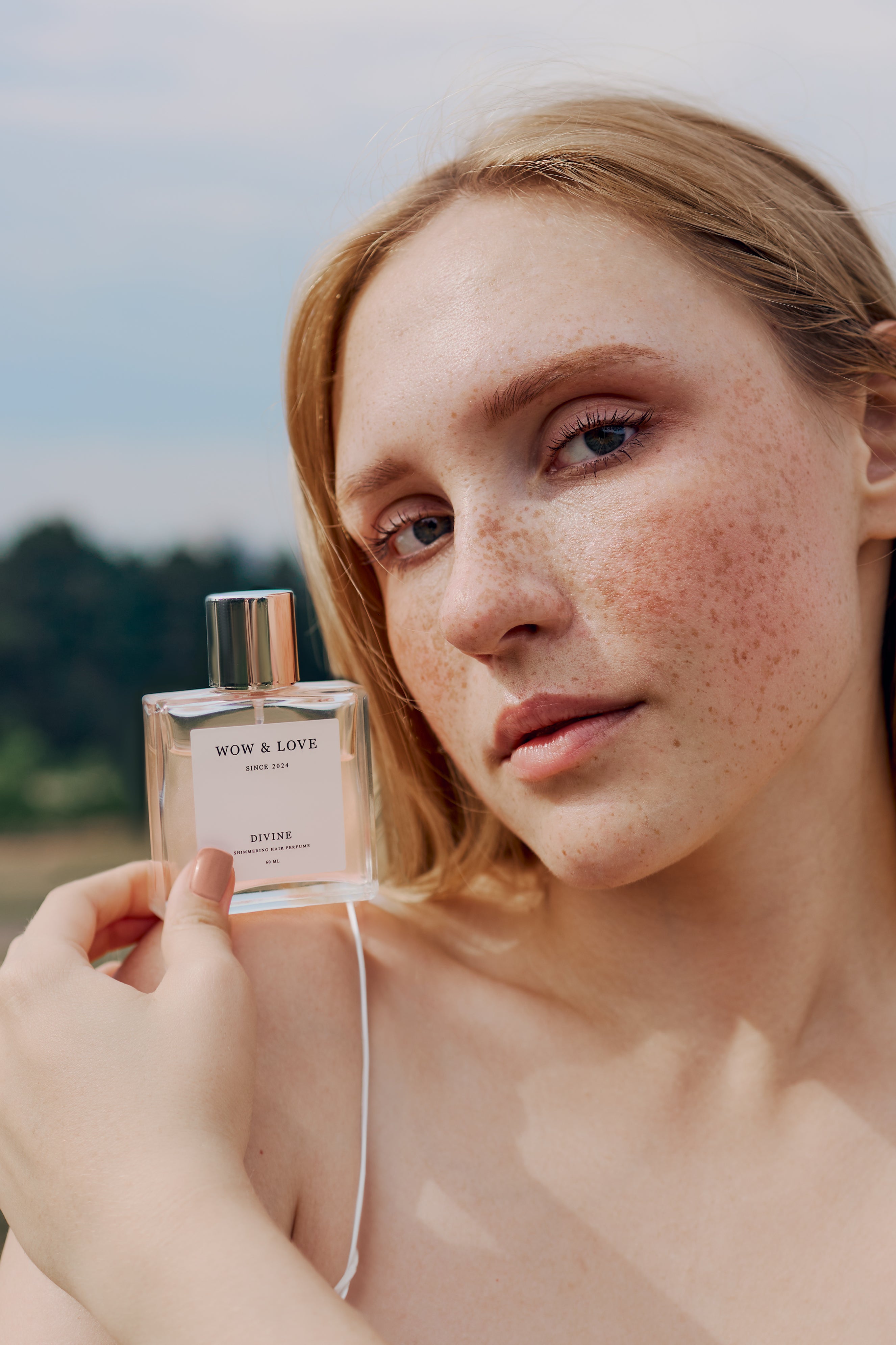 Парфум-догляд для волосся з шимером Wow&Love Divine