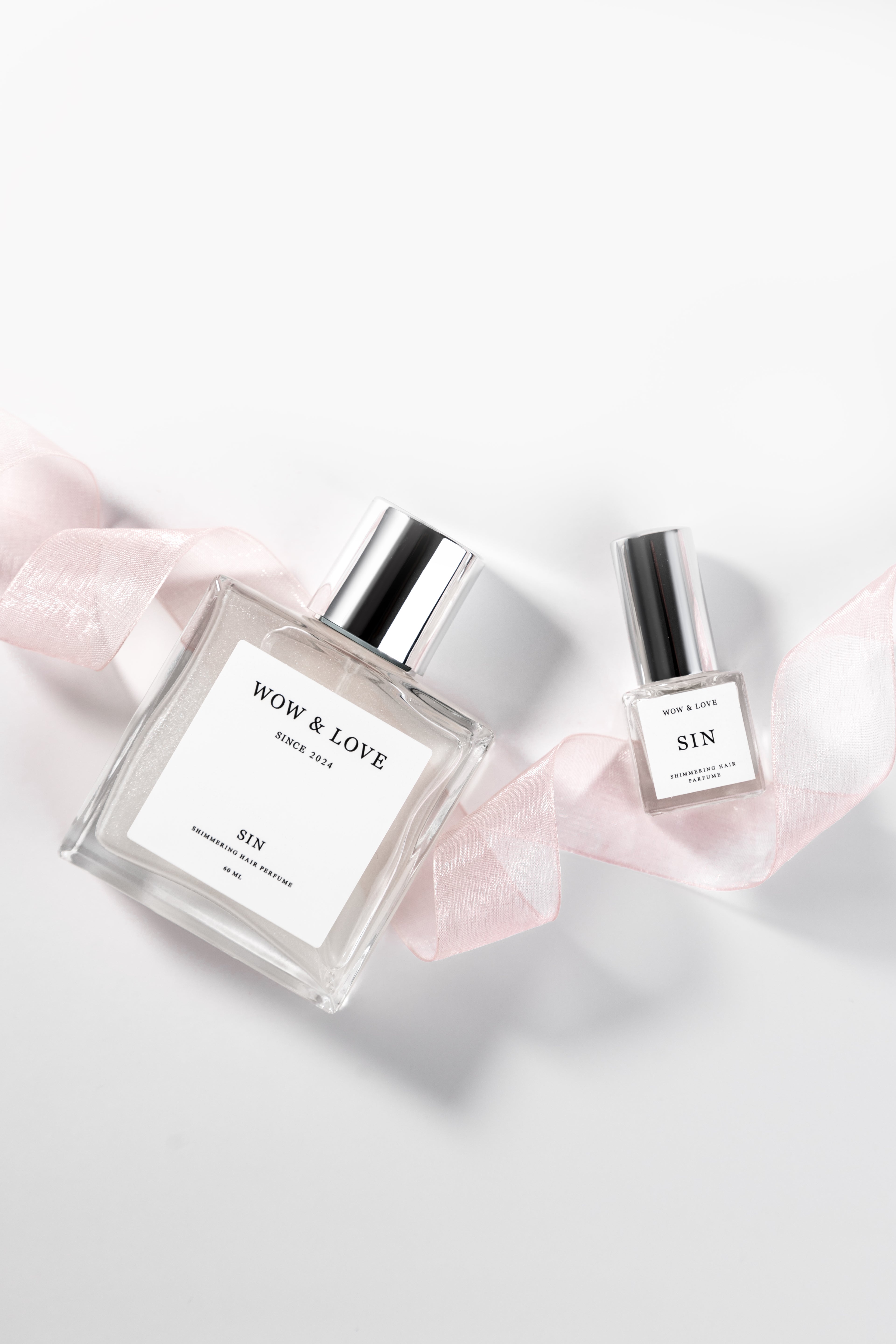 Парфум-догляд для волосся з шимером Wow&Love Sin