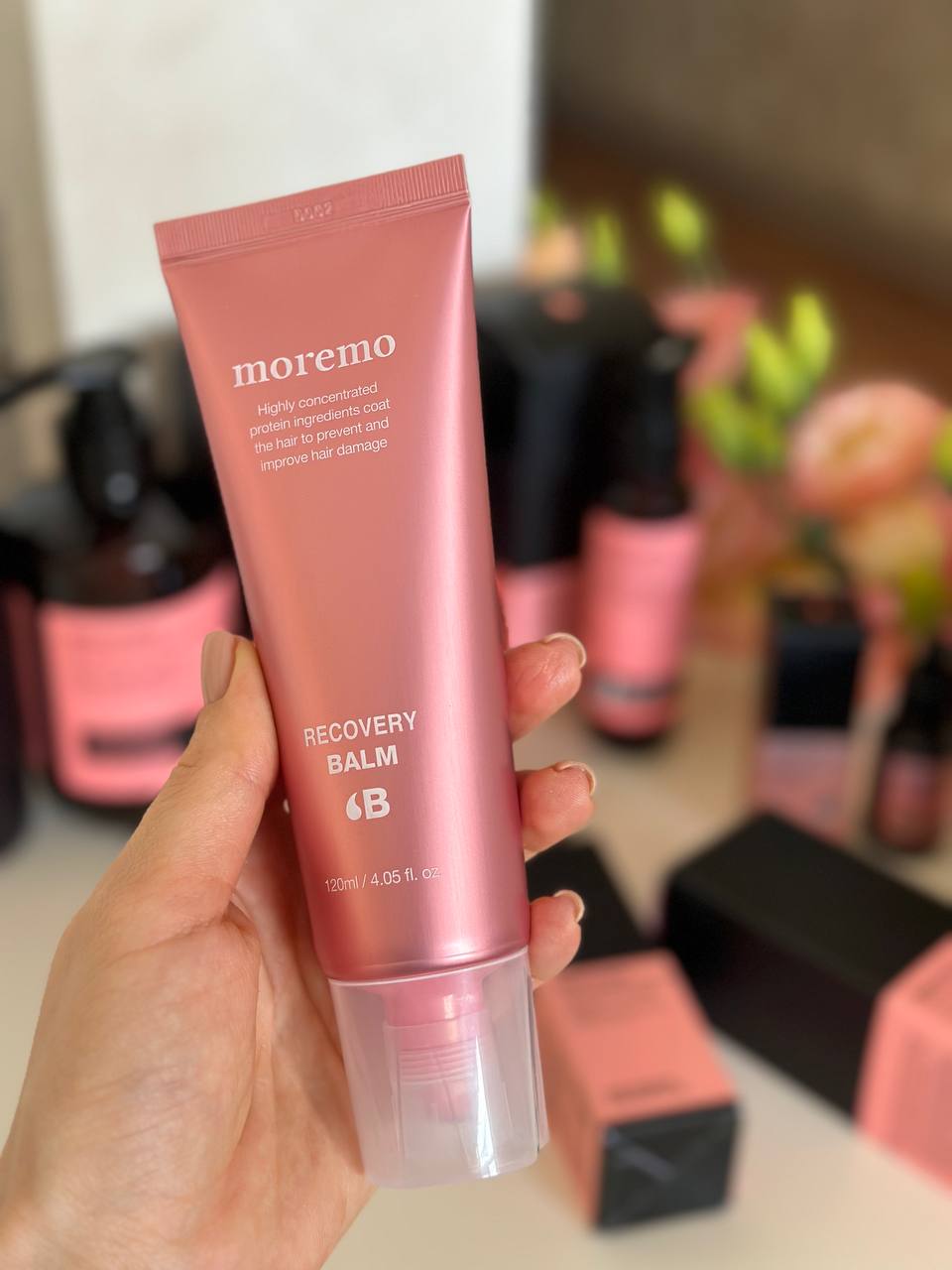 Протеїновий термозахисний відновлюючий бальзам MOREMO Recovery Balm B