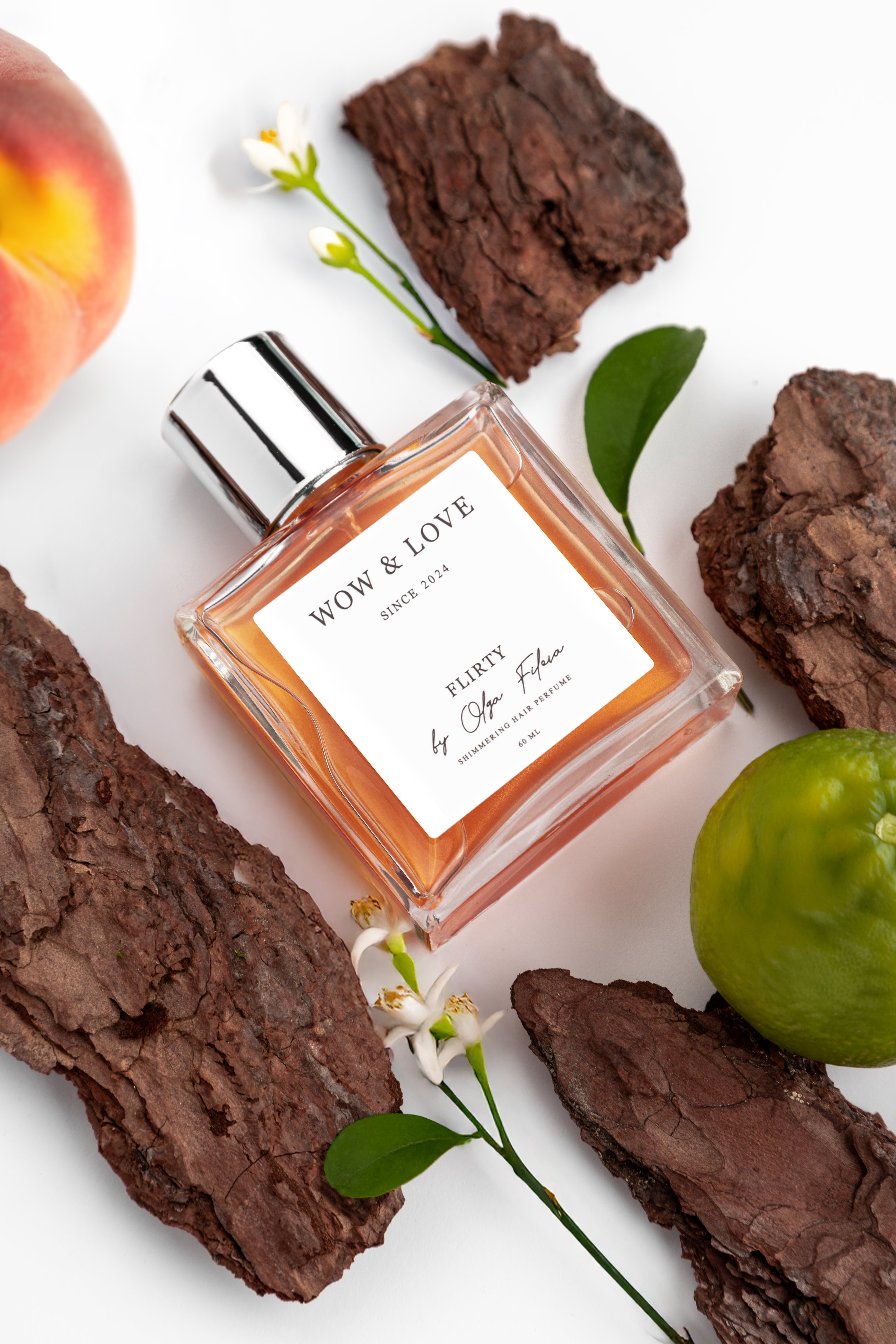 Парфум-догляд для волосся з шимером Wow&Love Flirty
