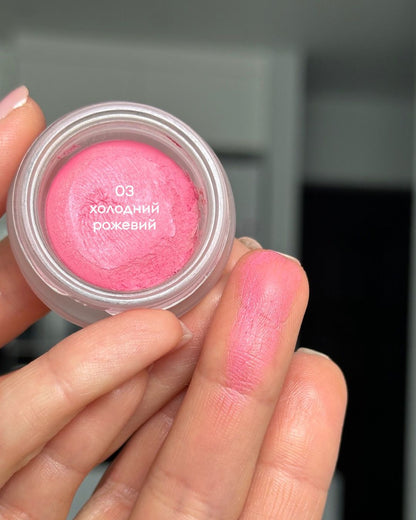 Кремові румʼяна Paese Creamy Blush Kissed