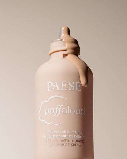 Розгладжуючий тональний крем із ефектом блюру Paese Puff Cloud