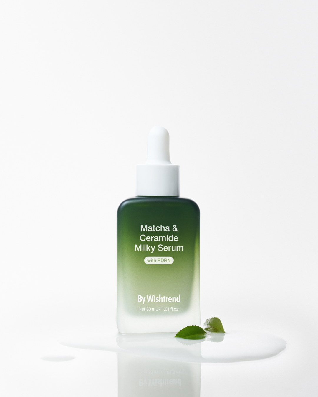 Відновлююча сироватка з матчею та церамідами By Wishtrend Matcha &amp; Ceramide Milky Serum