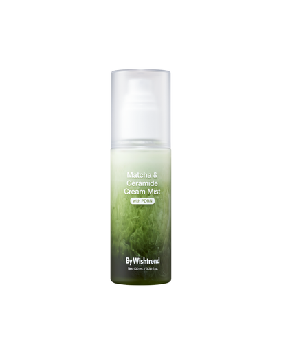 Зволожувальний крем-міст з матчею та церамідами  By Wishtrend Matcha &amp; Ceramide Cream Mist