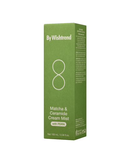 Зволожувальний крем-міст з матчею та церамідами  By Wishtrend Matcha &amp; Ceramide Cream Mist