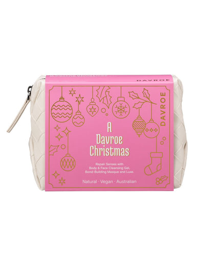 Різдвяний набір для відновлення волосся у тревел-форматі Davroe Repair Senses Travel Pack