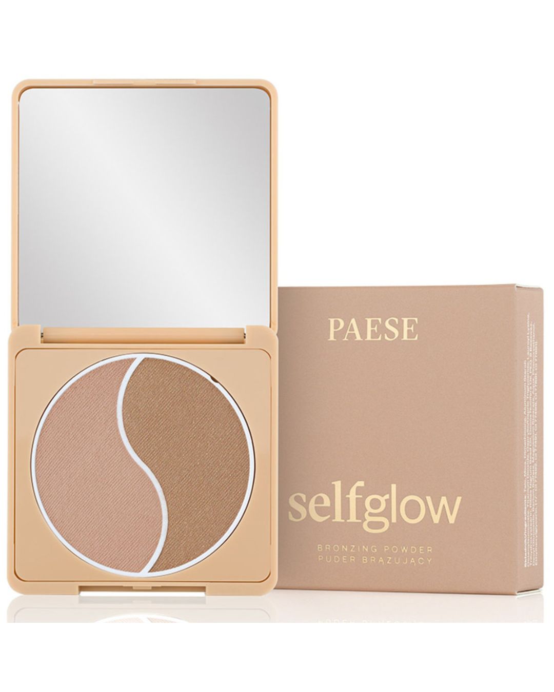 Контурна палетка 2в1: Хайлайтер і Бронзатор Paese Pallet Highlighter Selfglow