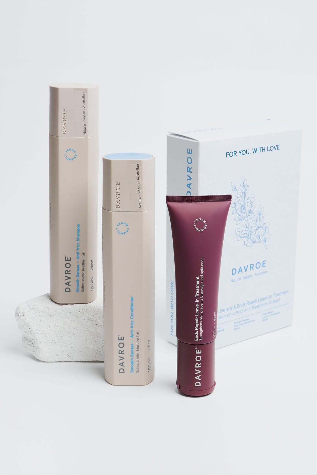 Набір для гладкості волосся Davroe Smooths Senses