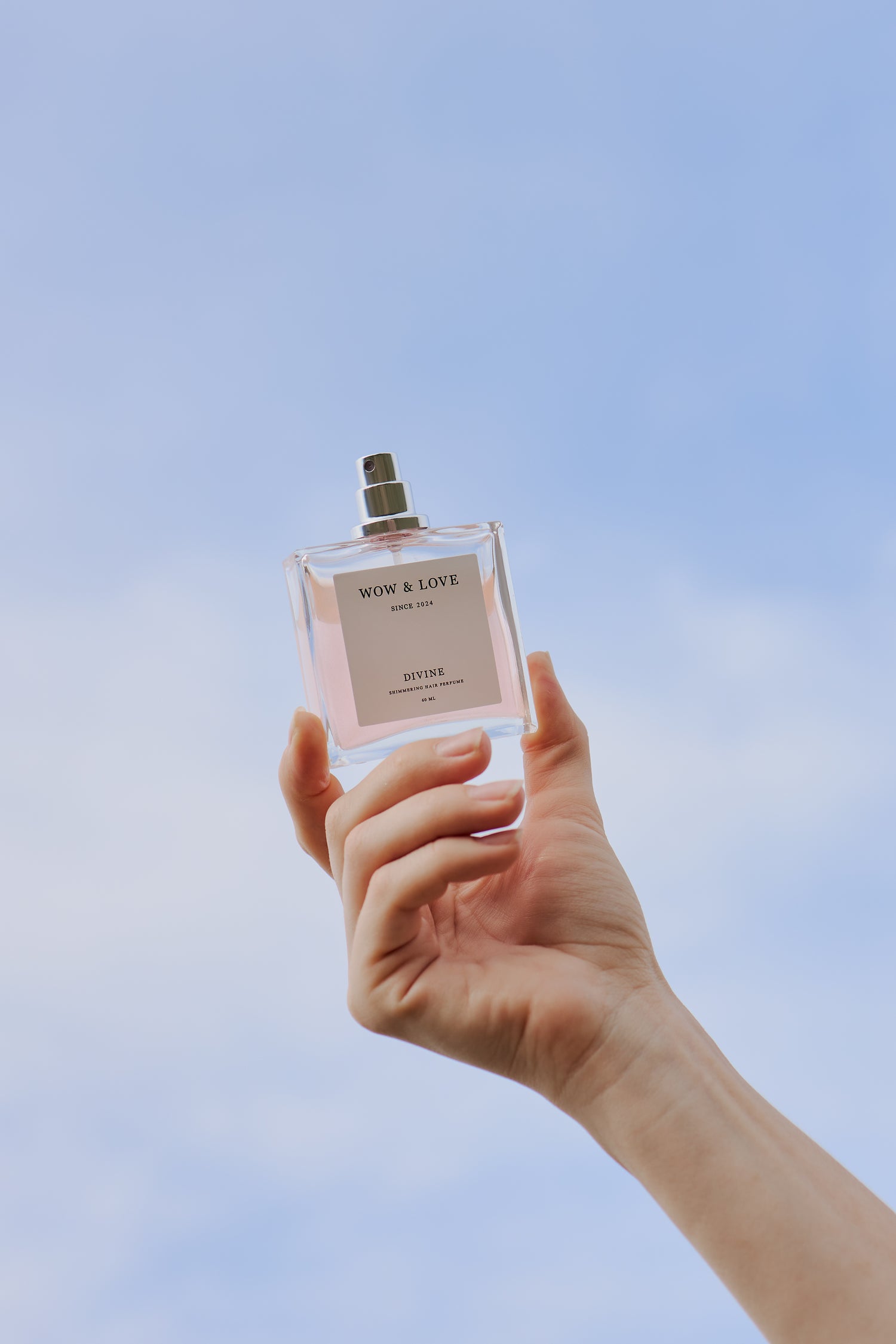 Парфум-догляд для волосся з шимером Wow&amp;Love Divine