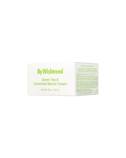 Відновлювальний крем із зеленим чаєм та церамідами BY WISHTREND Green Tea &amp; Ceramide Barrier Cream