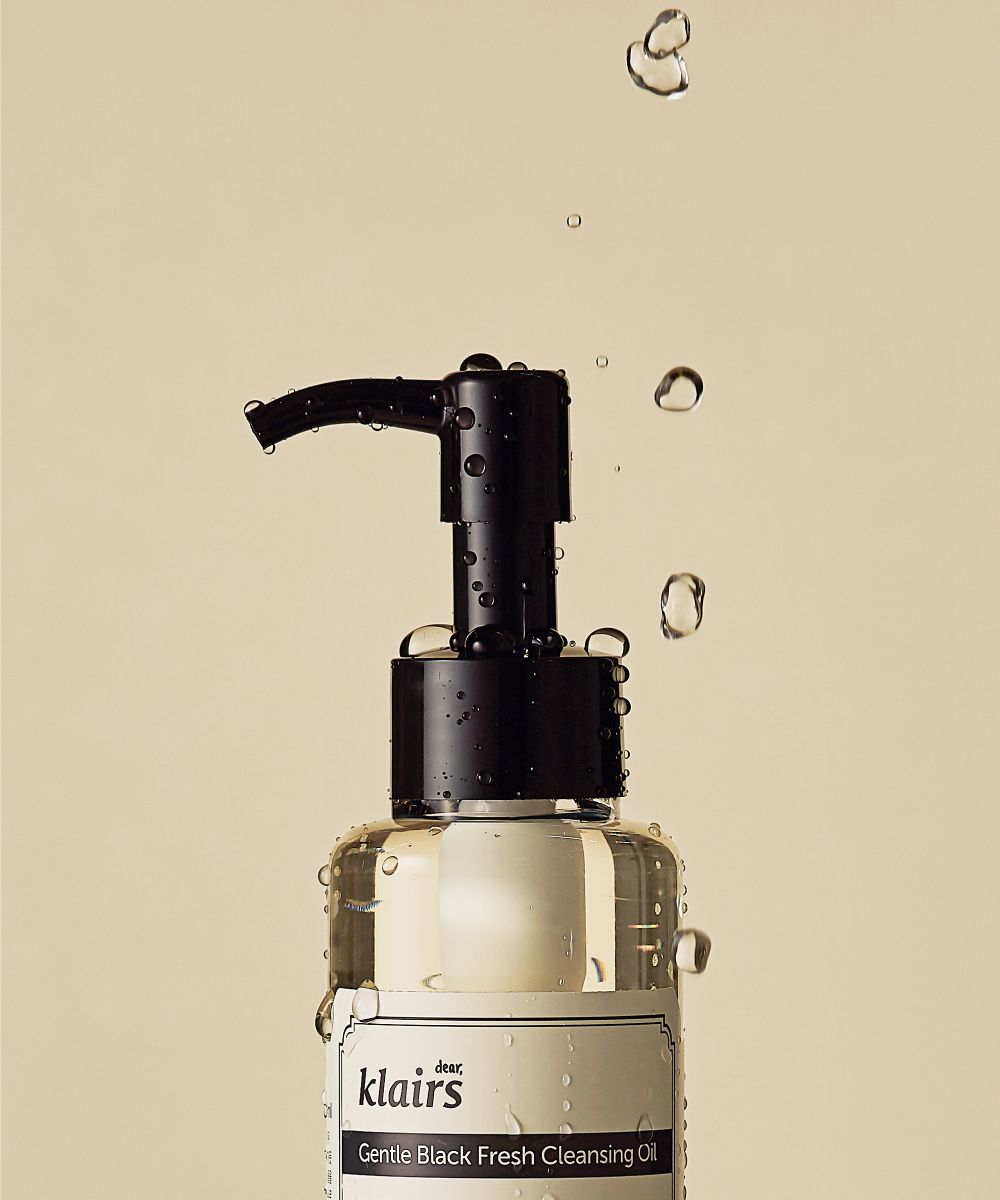 Гідрофільна олія для делікатного очищення DEAR, KLAIRS Gentle Black Fresh Cleansing Oil