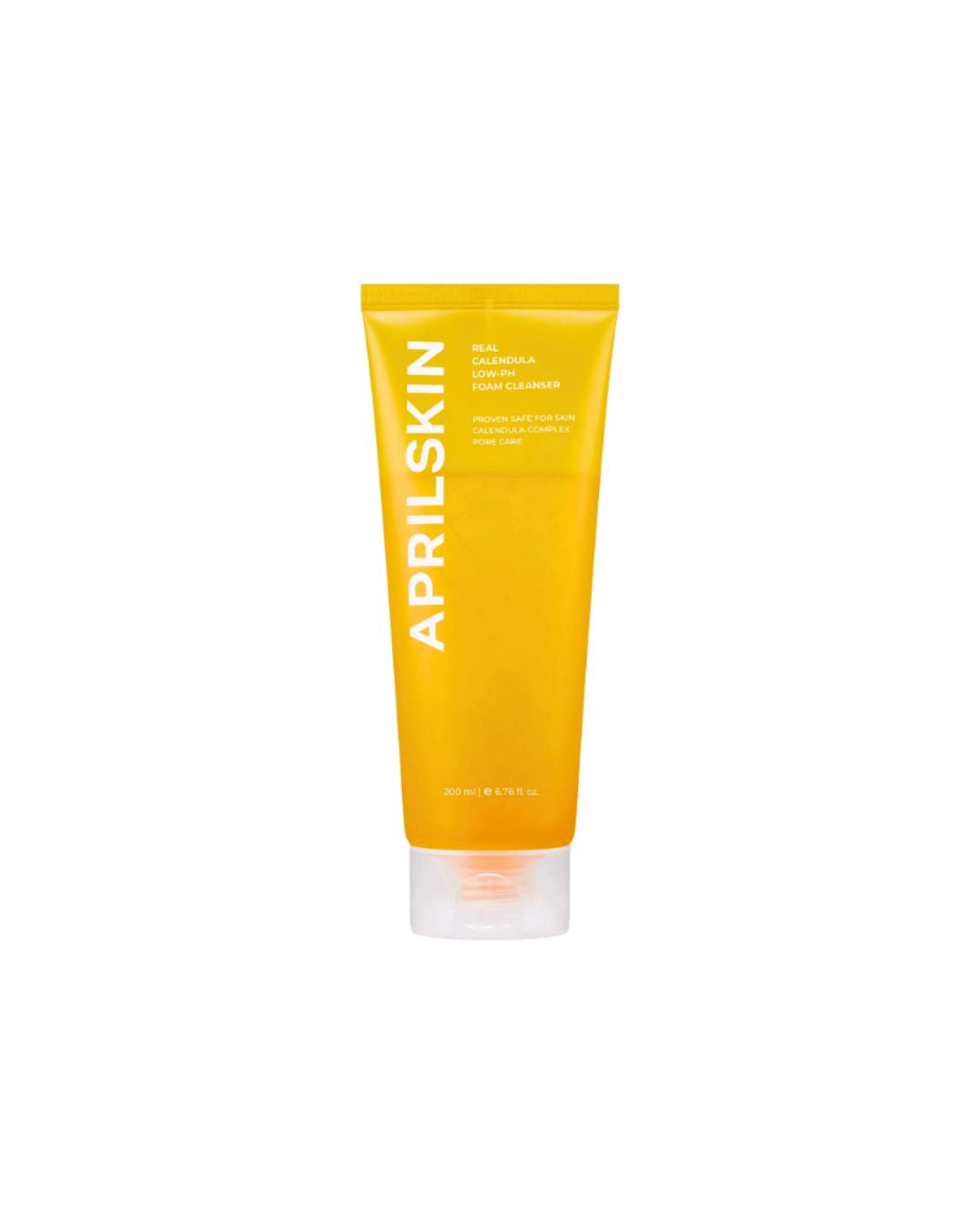 Гель для вмивання з екстрактом календули Aprilskin Real Calendula Low pH Foam Cleanser