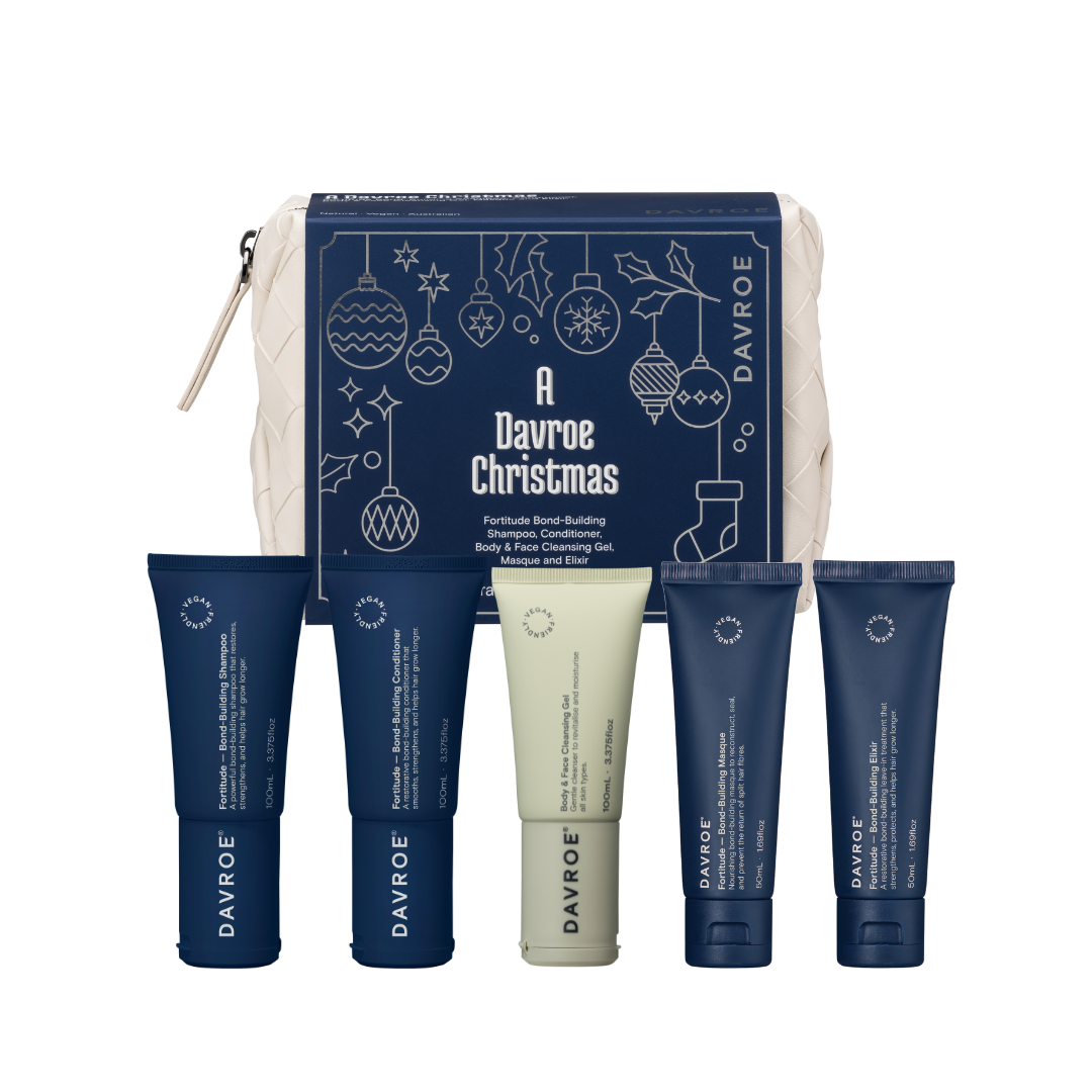 Різдвяний набір для зміцнення волосся у тревел-форматі FORTITUDE TRAVEL PACK