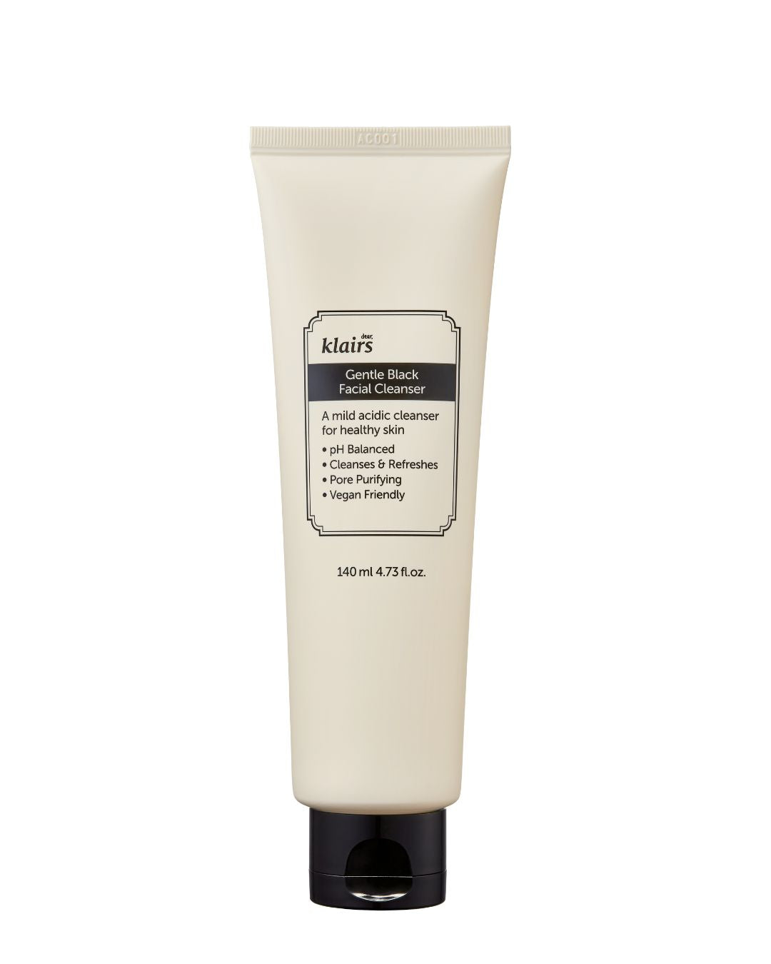Засіб для делікатного очищення обличчя Dear, Klairs Gentle Black Facial Cleanser