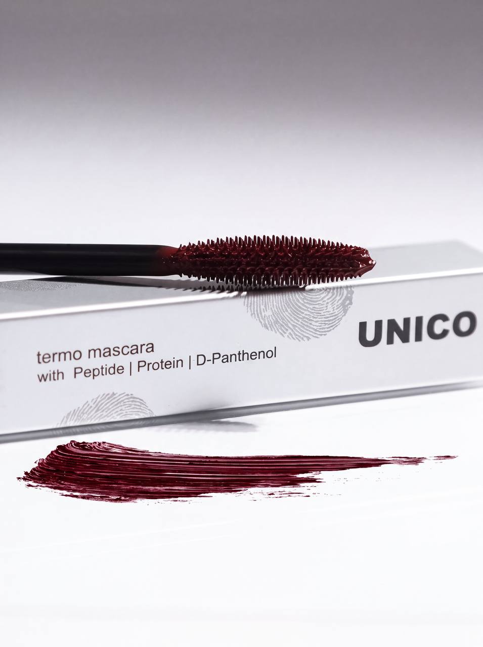 Термотуш-сироватка з пептидами Unico Burgundy Rush