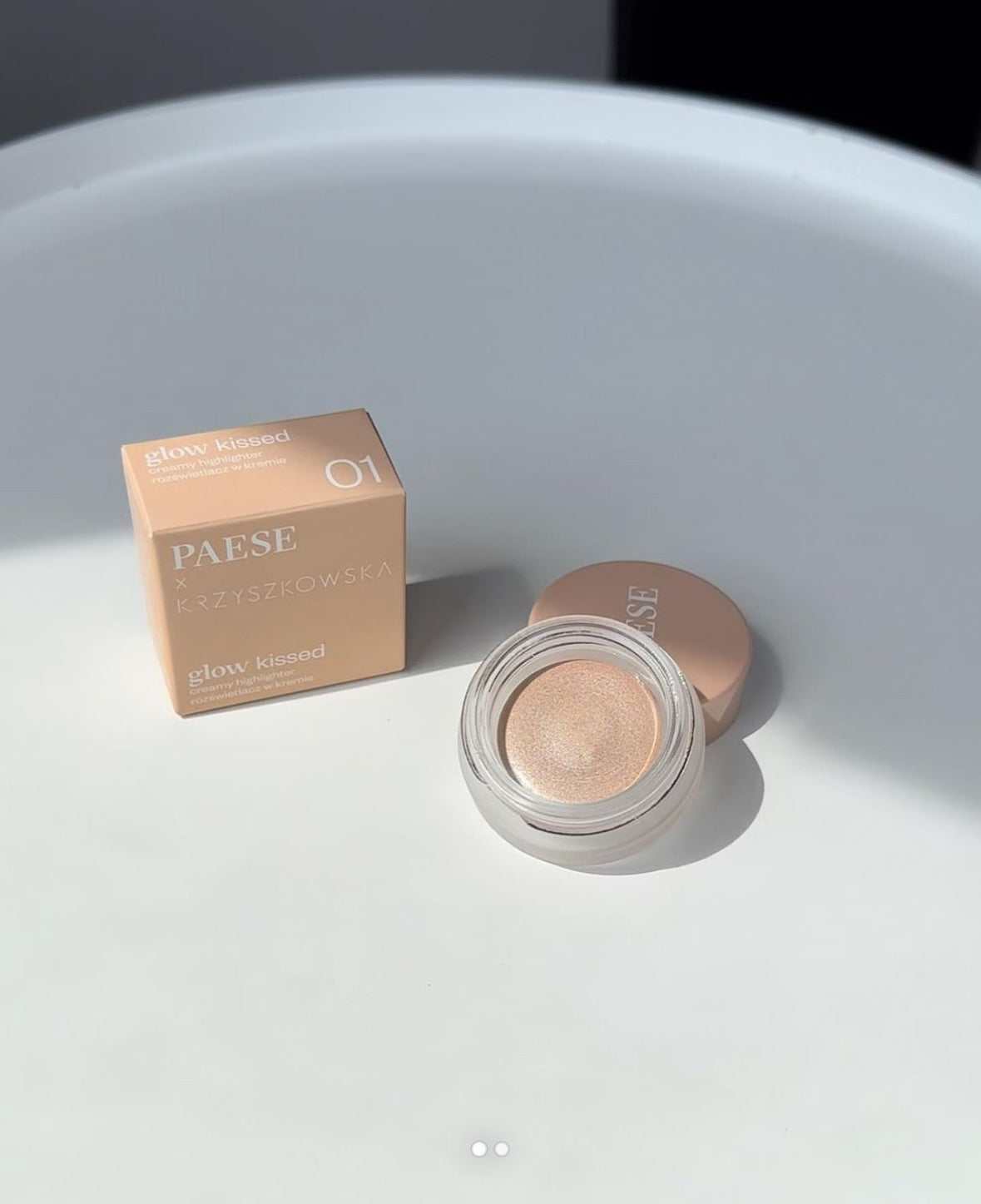 Кремовий хайлайтер Paese Glow Kissed