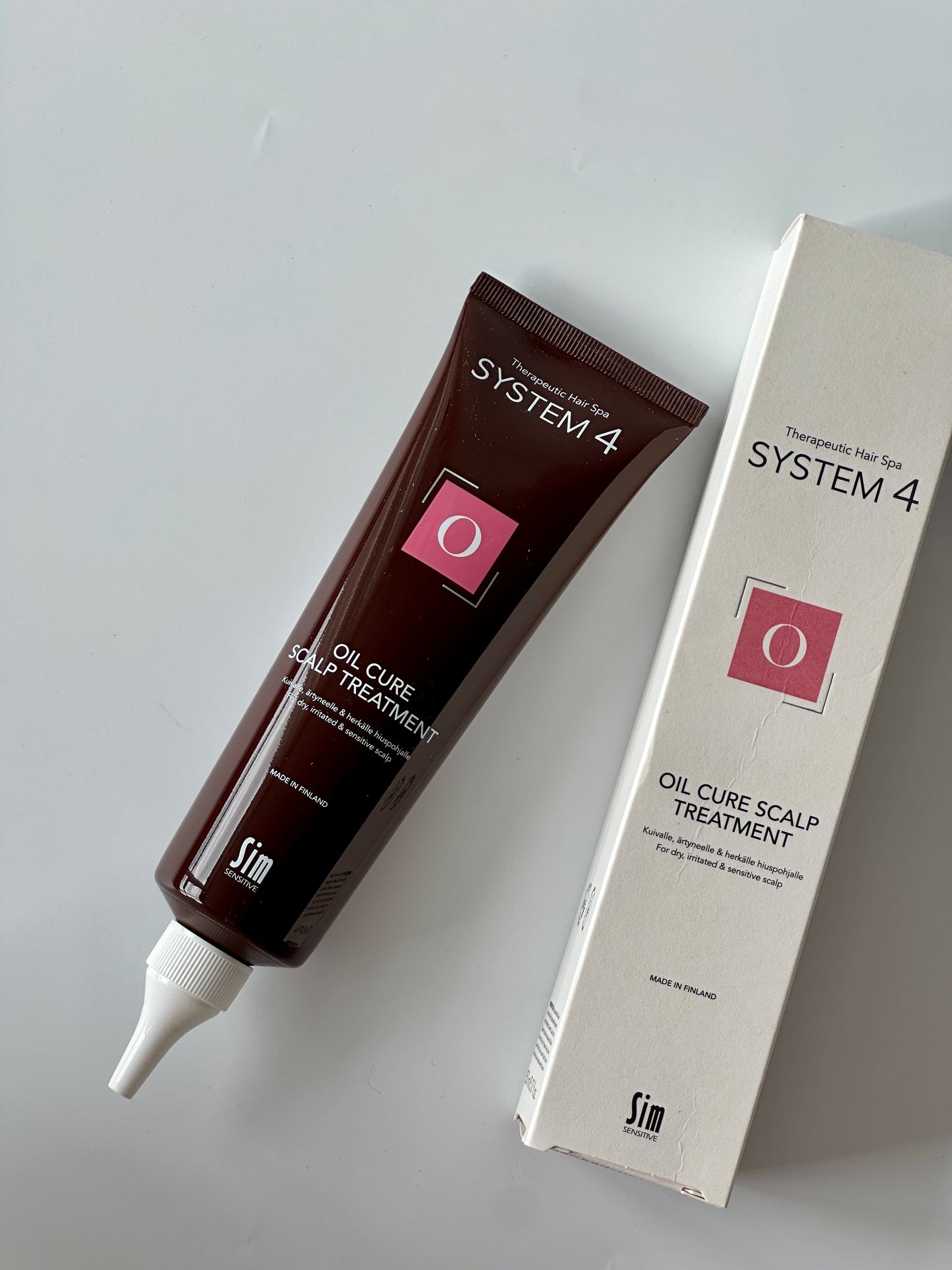 Пілінгова маска для очищення шкіри голови Sim Sensitive SYSTEM4 O OIL CURE SCALP TREATMENT