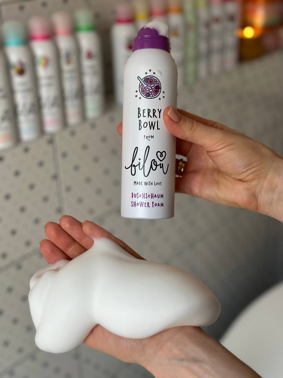 Пінка для душу Bilou