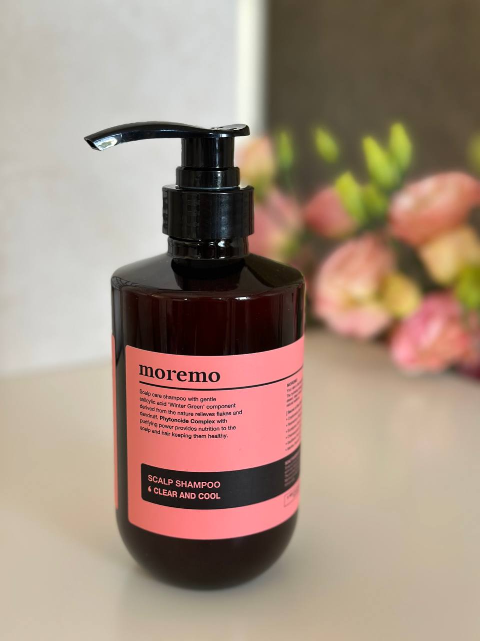 Очищуючий безсульфатний шампунь MOREMO Scalp Shampoo Clear and Cool