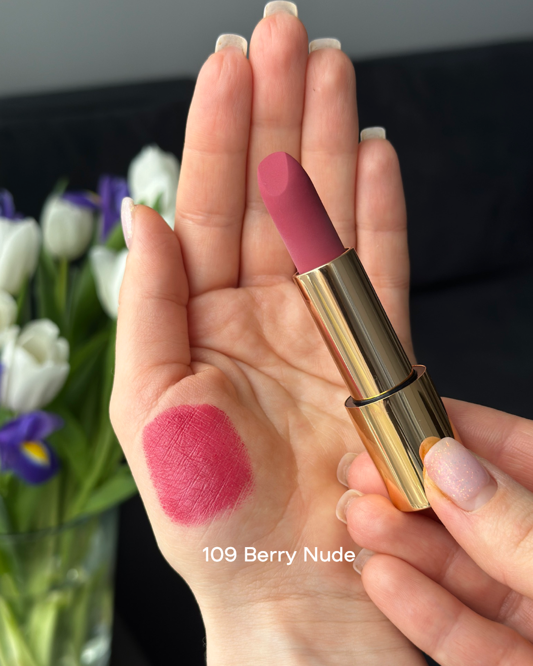 Матова помада Paese Matte Lipstick Mattologie Rice Oil