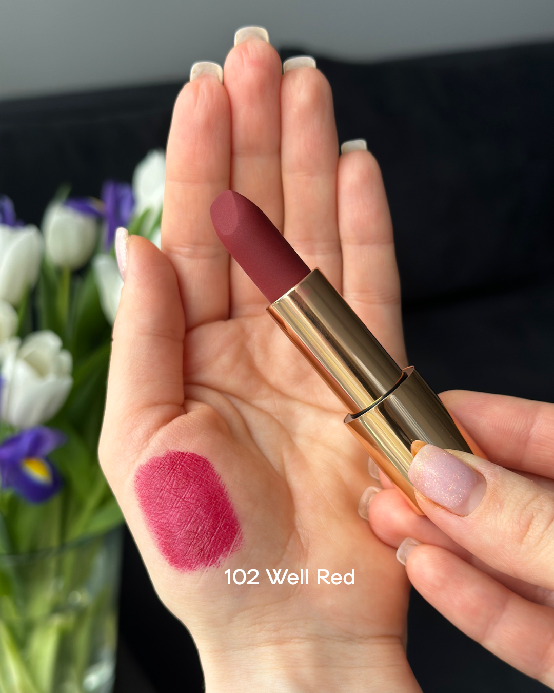 Матова помада Paese Matte Lipstick Mattologie Rice Oil