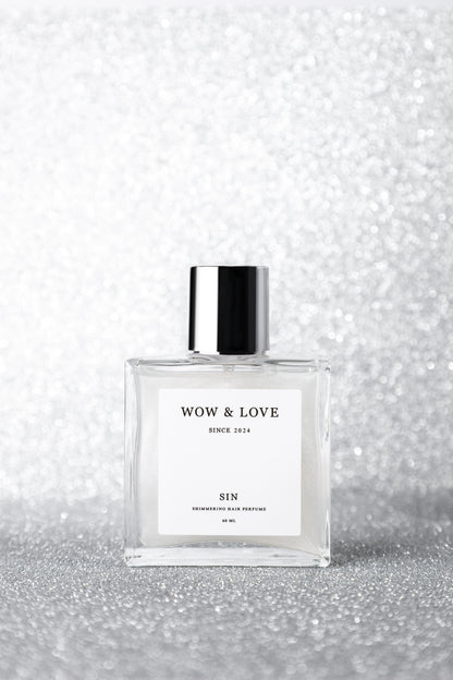 Парфум-догляд для волосся з шимером Wow&amp;Love