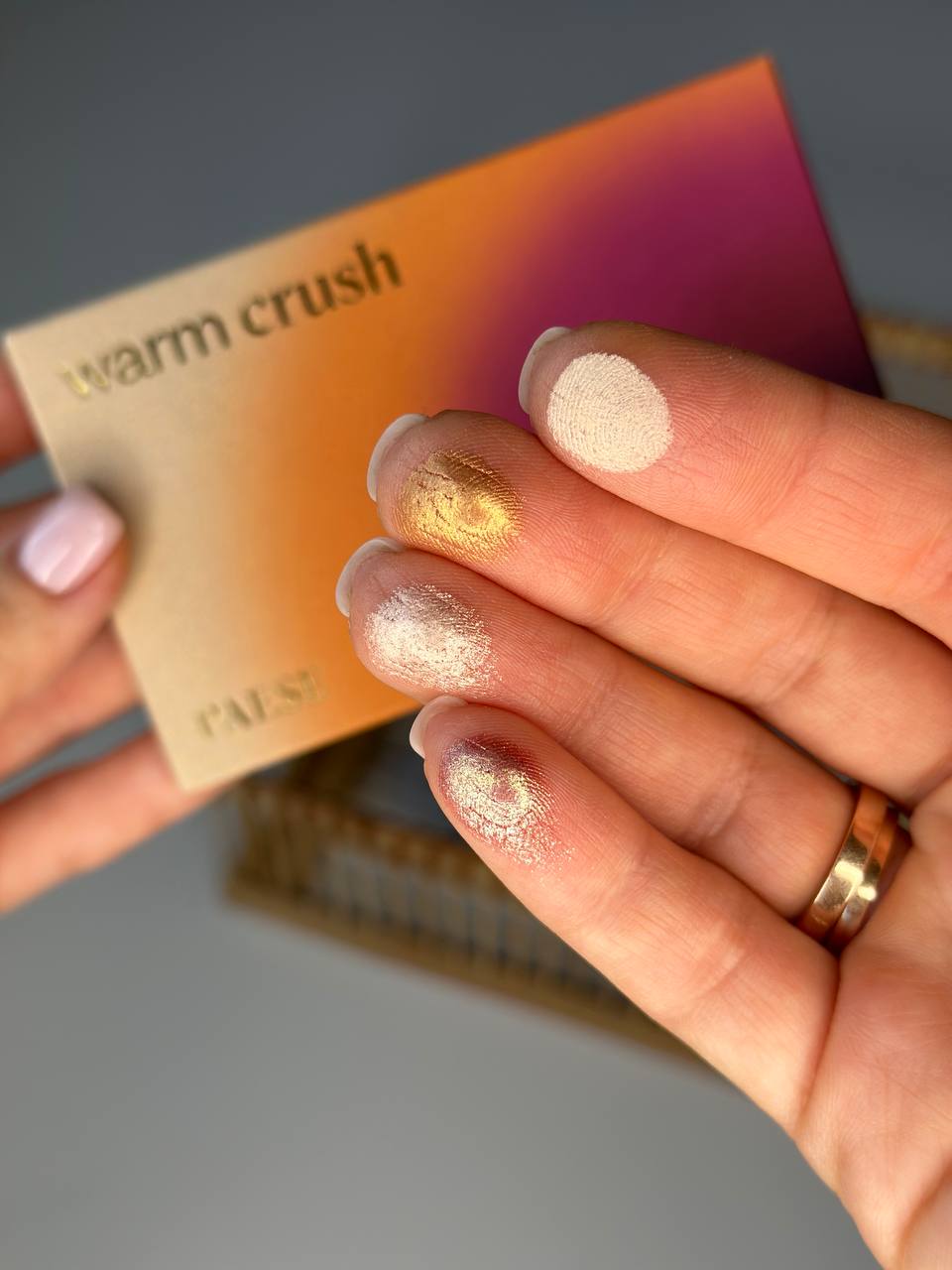 Палітра тіней Paese Warm Crush