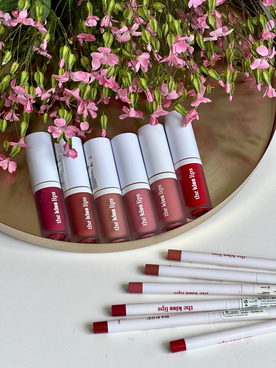 Рідка матова помада для губ Paese The Kiss Lips