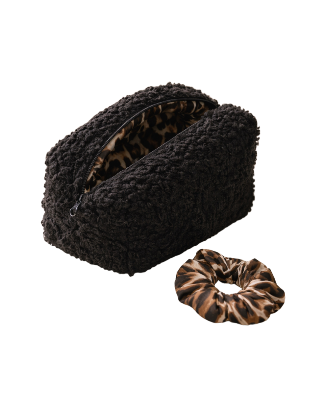 Косметичка-барашек чорна Kvituchi