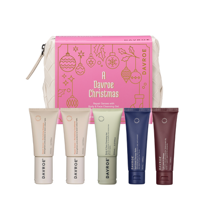 Різдвяний набір для відновлення волосся у тревел-форматі Davroe Repair Senses Travel Pack