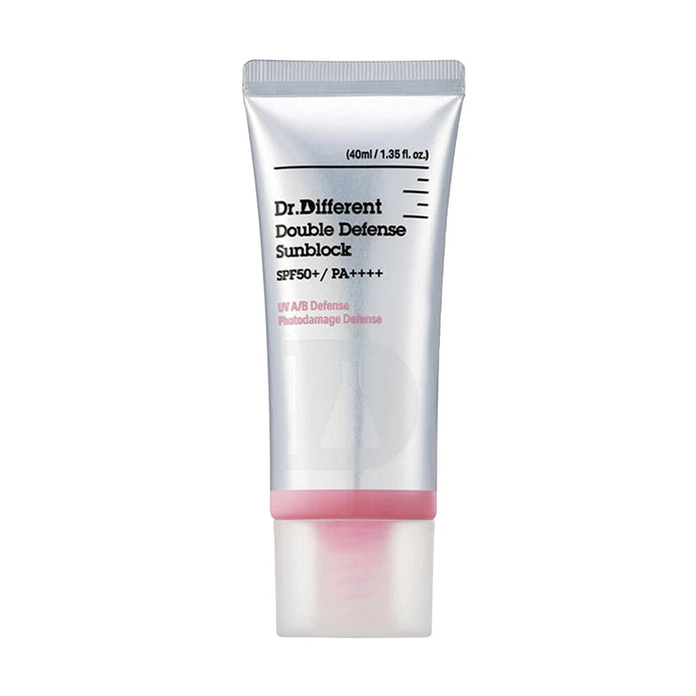 Сонцезахисний крем Dr.Different Double Defense Sunblock SPF50+ PA++++